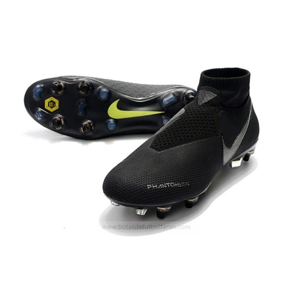 Nike Phantom Vision Elite DF SG PRO Anti Clog Negro Plata